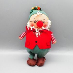 Dakin 1962 Dream Doll Felt Elf Ornament 8" Japan Vintage MCM